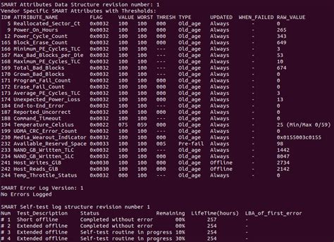 smart test hard drive linux|how to check smart data.